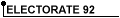 Electorate 92