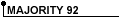 Majority 92