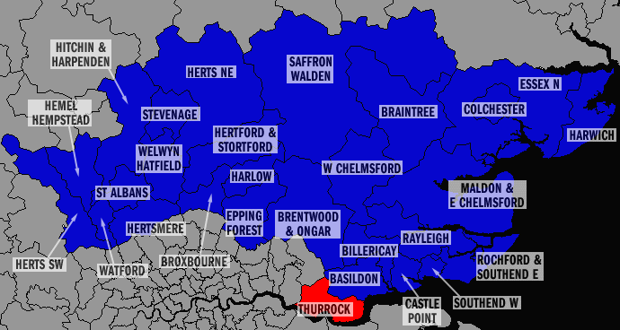 Essex and Hertfordshire