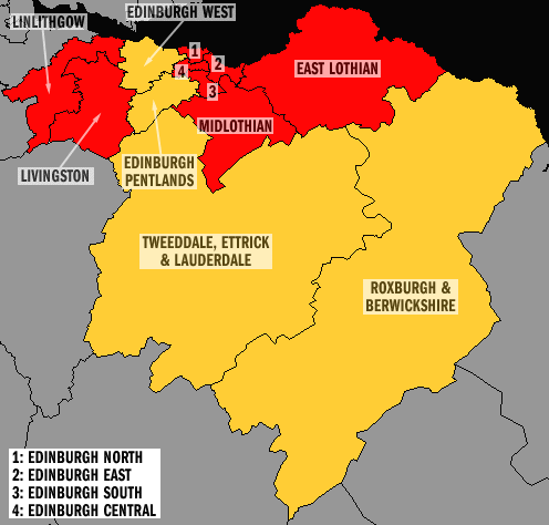 Borders, Fife and Lothian
