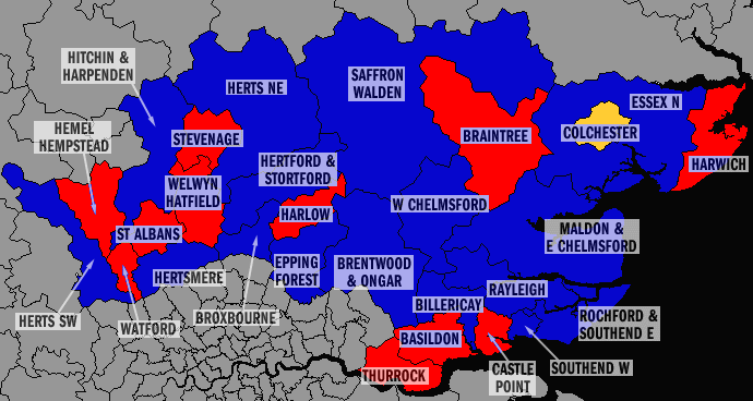 Essex and Hertfordshire
