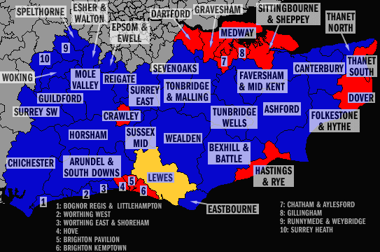 Kent, Surrey and Sussex