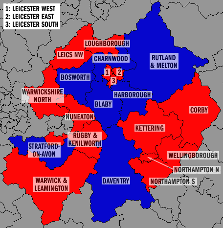 Leicestershire and Warwickshire
